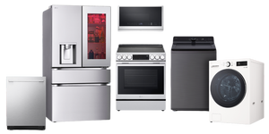 KitchenAid 4 piece stainless steel kitchen package