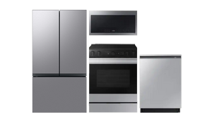 samsung 4 piece stainless steel kitchen package