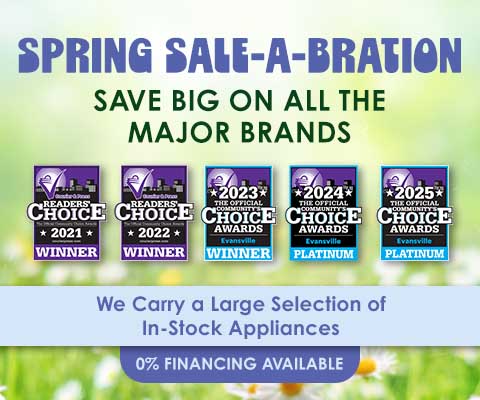 Spring sale-a-bration. Save big on all major brands. we carry a large selection of in-stock appliances. 0% financing available - Shop Now
