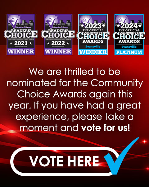 We are thrilled to be nominated for the Community Choice Awards again this year. If you have had a great experience, please take a moment and vote for us!
