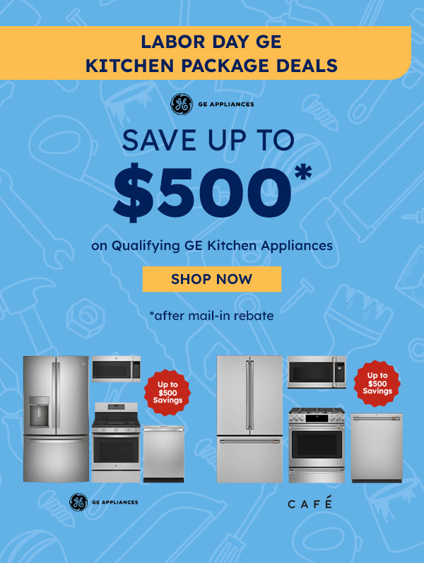 GE Laundry package deals! Shop Now