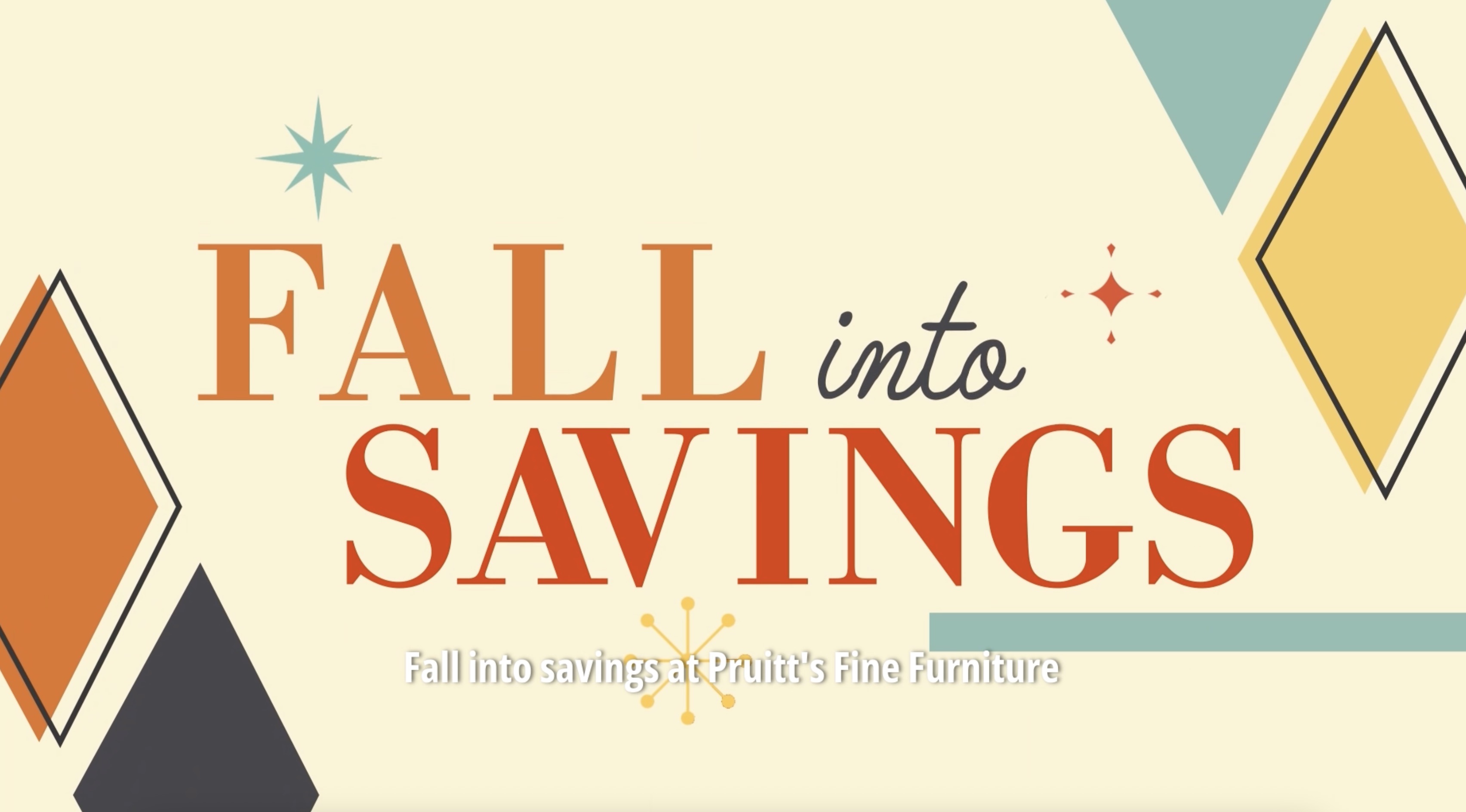 Fall into savings