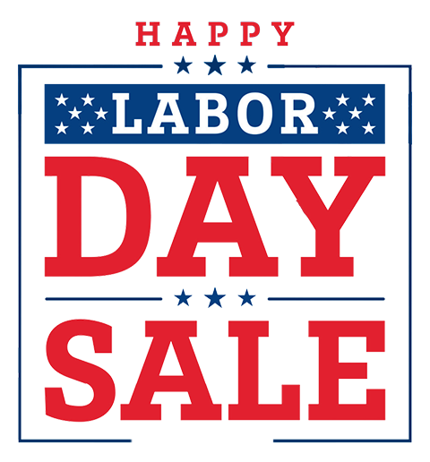 Happy Labor Day Sale Logo