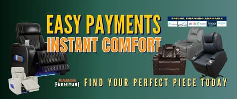 Easy Payments, Instant Comfort - Find Your Perfect Piece Today - Special Financing Available