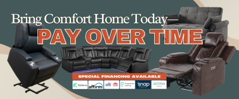 bring comfort home today-pay over time. special financing available