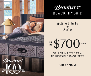 Beautyrest Black July 4th Promo Block