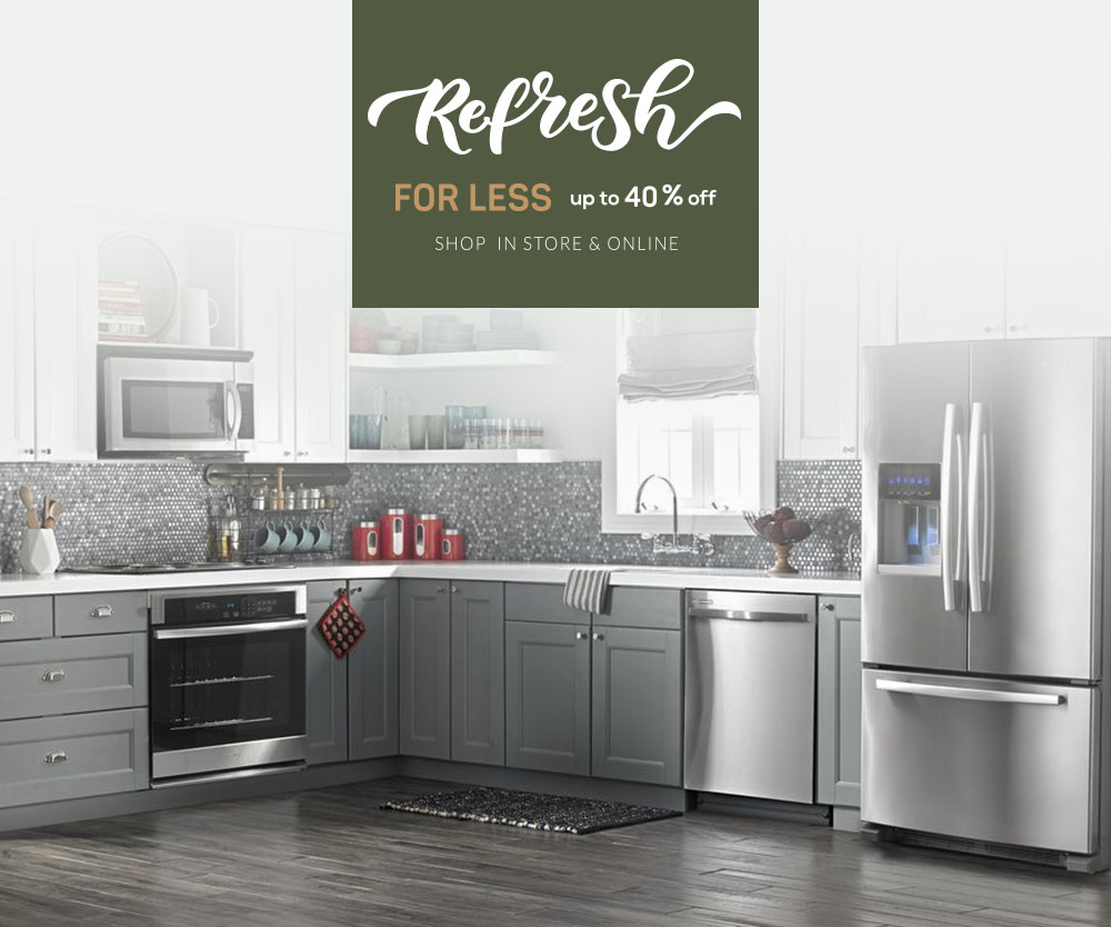 Refresh for Less up to 40% Off - Shop In Store & Online