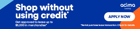 Acima Leasing. Shop without using credit* Get approved to lease up to $5,000 in merchandise* *Rental purchase lease transaction. Check for details. - Apply Now
