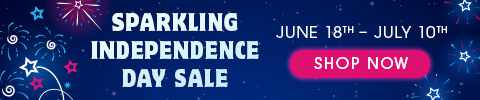 SPARKLING INDEPENDENCE DAY SALE June 18th – July 10th
