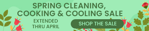 Spring Cleaning, Cooking & Cooling Sale - Shop The Sale