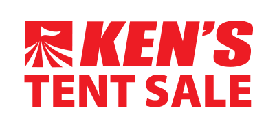 kens tent sale logo