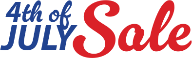 july 4th sale logo