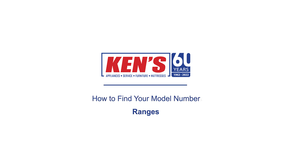 How to find model numbers - ranges