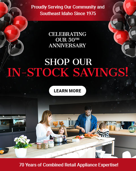 Celebrating Our 50th Anniversary. Shop Our In-Stock Savings! - Learn More