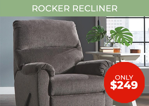Rocker Recliner by ashley only $249