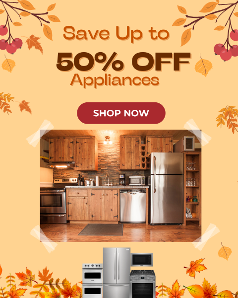 Fall For Something New. Save 50% - 75% Off Select Appliances - Shop Now