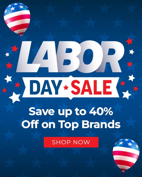 Labor Day Sale. save up to 40% off on top brands! - Shop Now