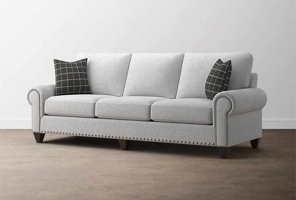 Bassett® Furniture True Custom Customizable Upholstered Sofa