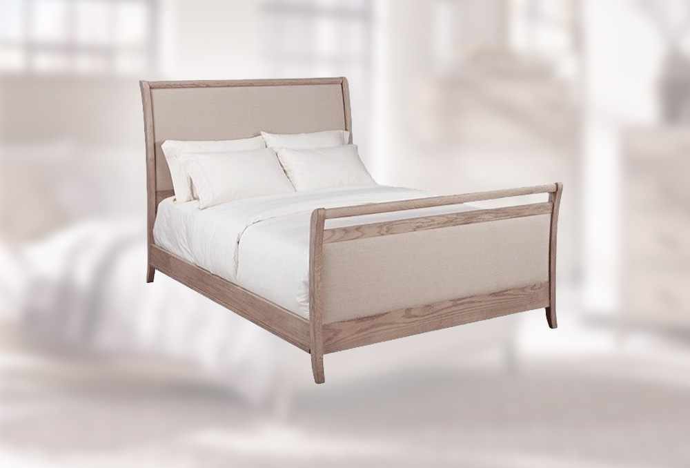 Mavin Customizable Adrienne Queen Upholstered Bed with High Footboard