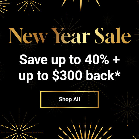 New Year Savings. Save up to 40% + $300 on Select Appliances - Shop All - 1/8 - 1/28