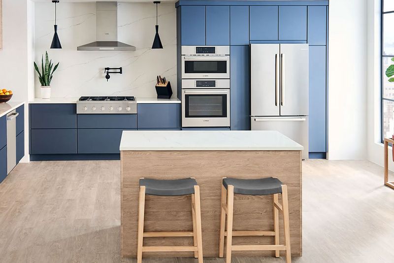 In-Stock - Bosch Kitchen Appliances, blue kitchen