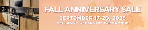 Fall Anniversary Sale - sept 17-20 - exclusive offers on top brands - SHOP NOW