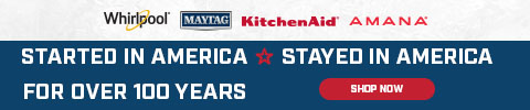 whirlpool, kitchenaid, amana, maytag - made in america for over 100 years - Shop Now