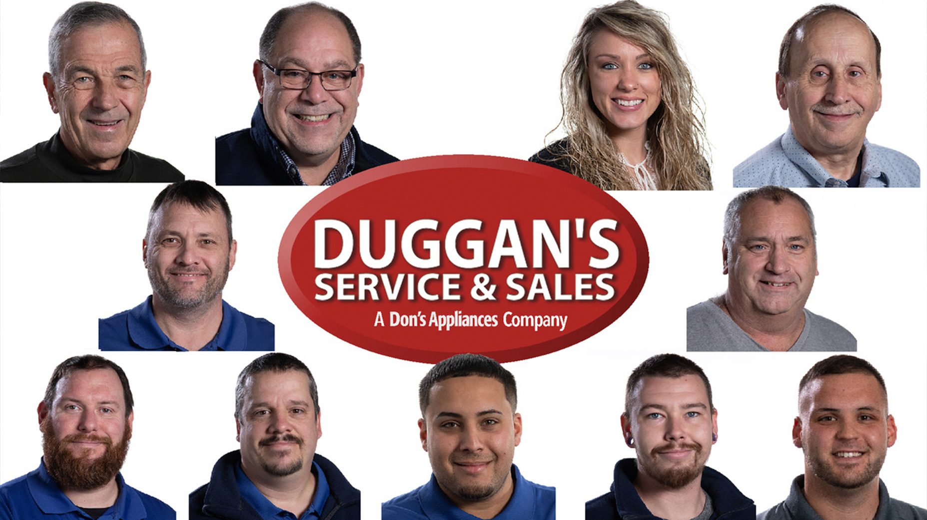 Duggans employees on a lawn