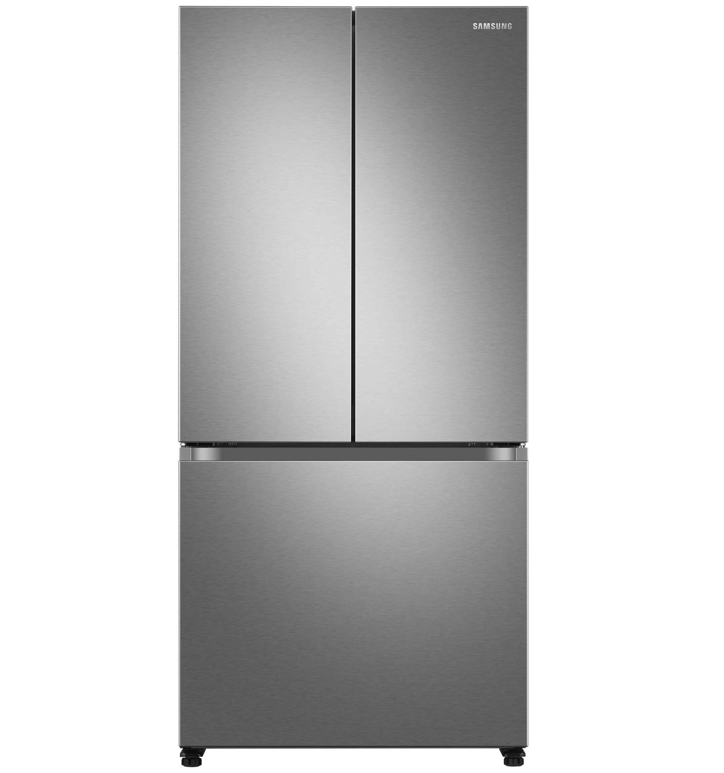 Samsung 33 in. 17.5 Cu. Ft. Fingerprint Resistant Stainless Steel Counter Depth French Door Refrigerator