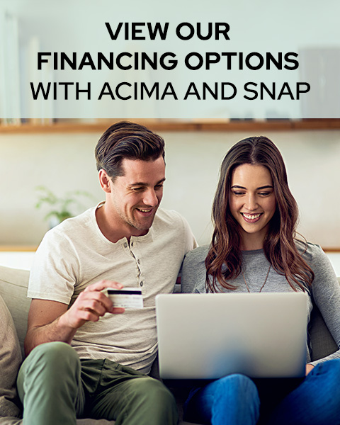 View our financing options with Acima and Snap