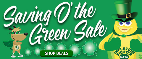 Saving O' the Green Sale - Shop Deals