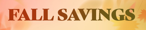 Fall Savings
