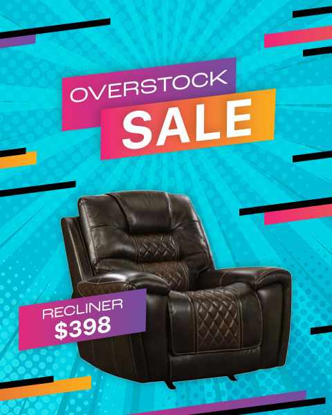 Overstock Sale - Recliner $398