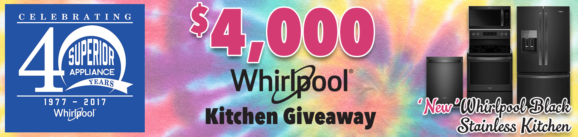 ‘New’ Whirlpool Black Stainless Kitchen