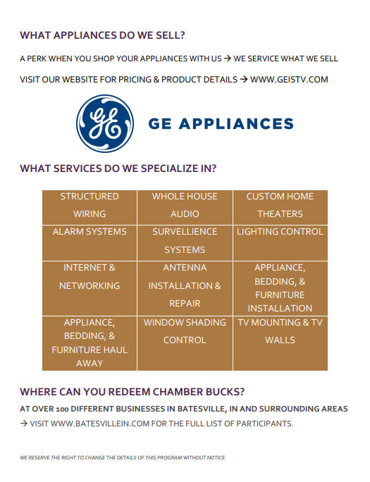 Geis TV - Current Ad