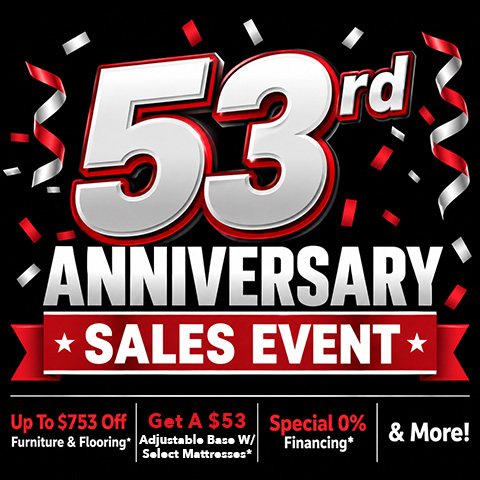 53rd Anniversary Sales Event
