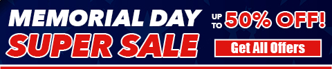 Memorial Day Super Sale - up to $600 off furniture, flooring, select mattresses + up to 40% off todays top appliance brands