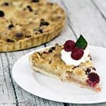 Apple Raspberry Almond Tart