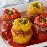 Meatball Stuffed Peppers