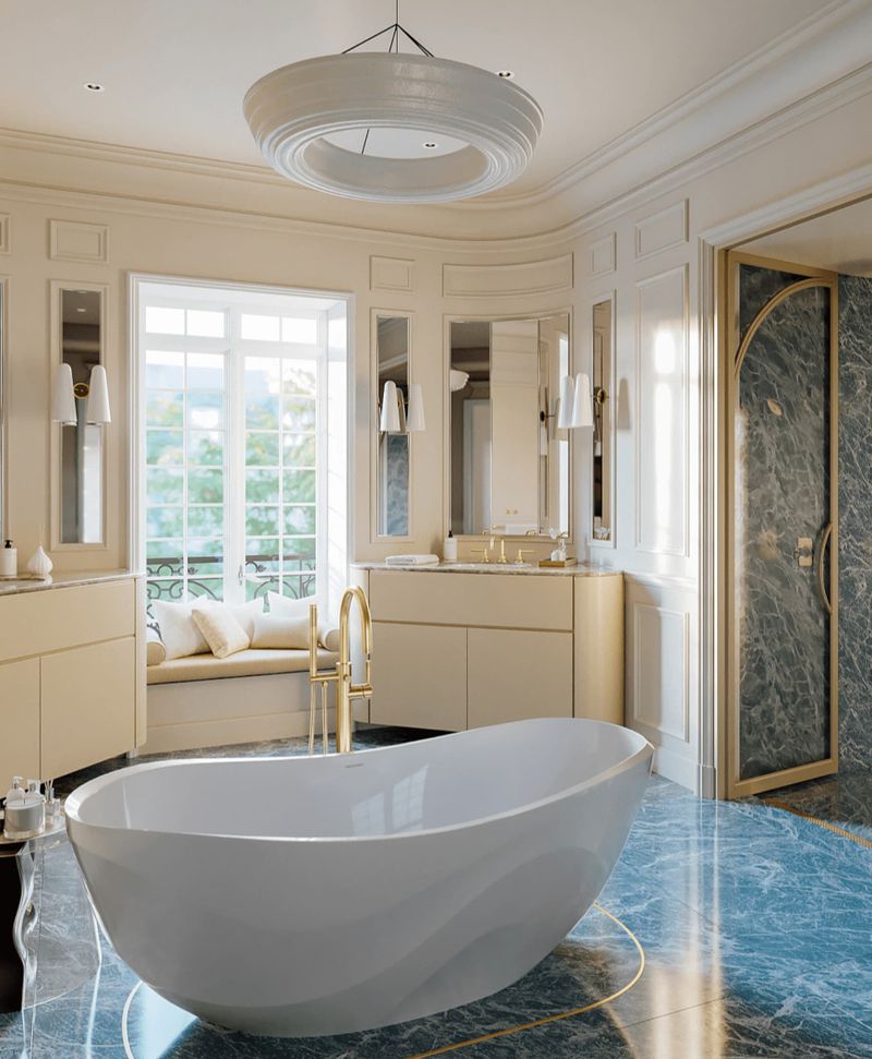 Plumbing Fixtures Accent