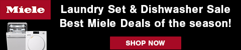 Laundry set and dishwasher sale. Best Miele deals of the season. Shop Now