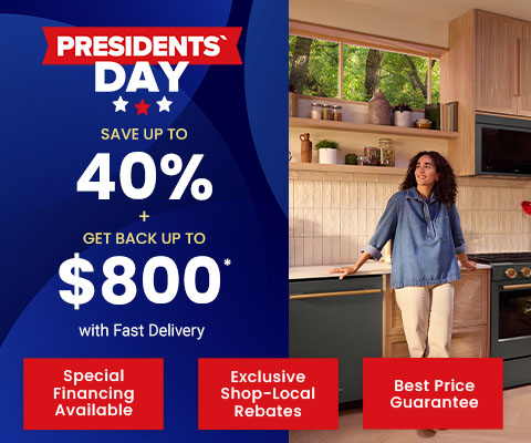 Presidents day Savings - Save up to 40% with quick delivery - Shop the Sale. Valid 2/5 - 2/25