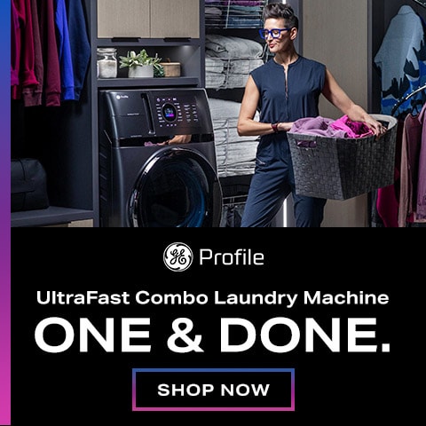 GE Profile 2 in 1 laundry