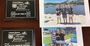2023 Grand Havey Coast Guard Festival's Cardboard Boat Competition Awards