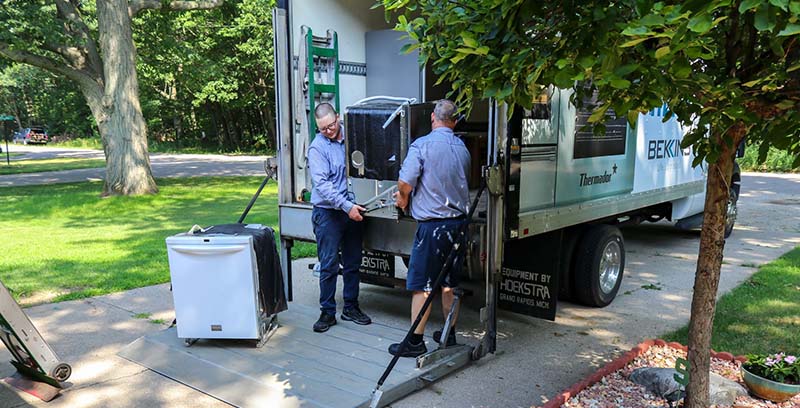 Bekins Grand Rapids Delivery Truck