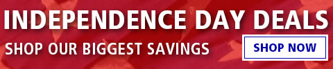 Independence Day Sale - SHOP OUR BIGGEST SAVINGS NOW