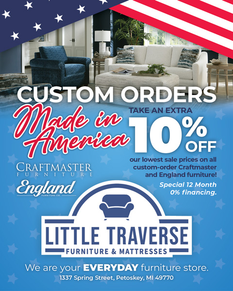 Custom Orders Made in America. take an extra 10% off