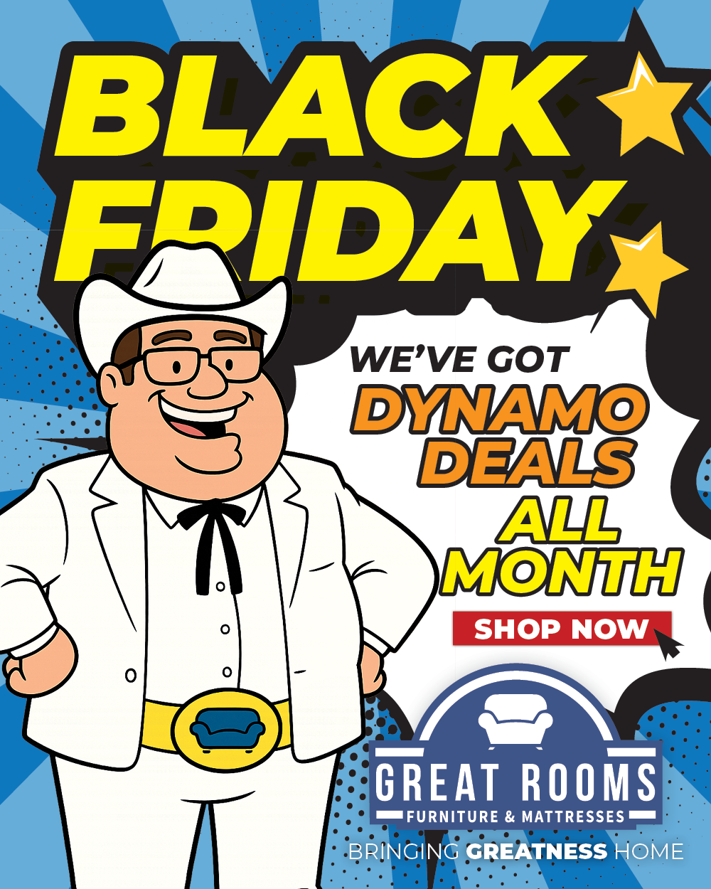 Black Friday - We've Got Dynamo Deals All Month - Shop Now