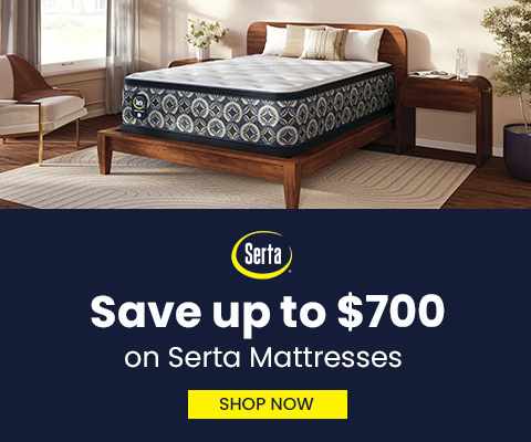 Save up to $700 on Serta mattresses