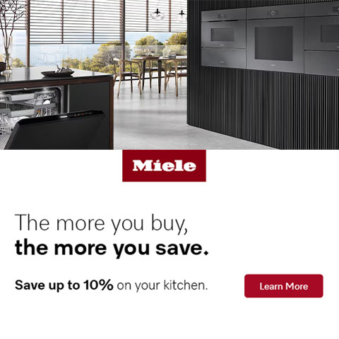 Miele the more you buy the more you save - save up to 10% on your kitchen